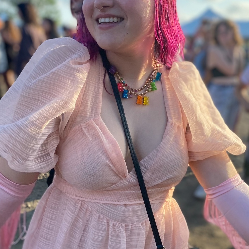 Free People Hailey Dress in Pink Size Small